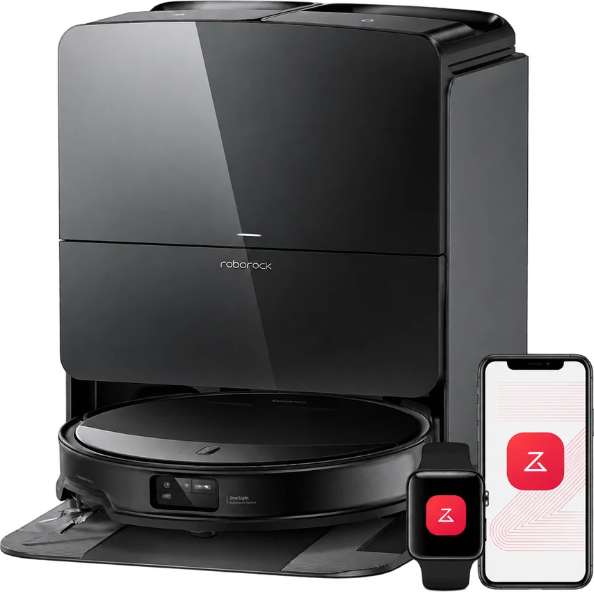 Roborock Saros 10R, official product image with background removed